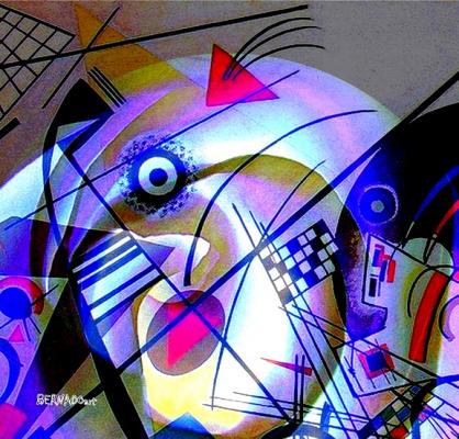 Bernado trifft Kandinsky - Bernd Lauer - Array auf - Array - Bernado trifft Kandinsky - Bernd Lauer - Array auf - Array -