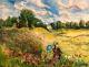 Hommage an C.Monet - wolfgang mayer - Ãl auf  - Landschaft - Impressionismus