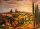 Toskana - wolfgang mayer - Ãl auf  - Stadtansichten-Berge-Himmel-Wasser-Wiese - Impressionismus