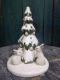 Weihnachtsbaum mit Schneehasen - Anna Kirsche - Ton auf  - BÃ¤ume-Wildtiere - 