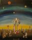 Vor der Pforte der Wahrnehmung - Karl Winkler P.P.K. - Acryl auf Leinwand - Fantastisch - Surrealismus