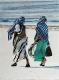 Sansibar - dunjate Kunst in Acryl - Acryl auf Leinwand - Menschen - Fotorealismus