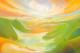 Flussfahrt - Silvian Sternhagel - Ãl auf Leinwand - Fantastisch-Mystik-Himmel-FluÃ-Wolken - Expressionismus-GegenstÃ¤ndlich-Impressionismus-Surrealismus