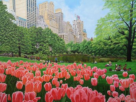 Springtime Central-Park - Günter Meisel - Array auf Array - Array - Array Springtime Central-Park - Günter Meisel - Array auf Array - Array - Array