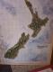 ---Geografisches Reliefbild-Unikat \ Neuseeland  - Ottmar Gebhardt - Reliefs auf  - Landschaft - 
