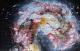 Antenna Galaxie - Claudia LÃ¼thi - Ãl auf Leinwand - Himmel - GegenstÃ¤ndlich-Impressionismus-Klassisch-Realismus