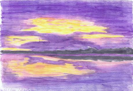 Sonnenuntergang am Meer - Claudia Lüthi - Array auf  - Array - 