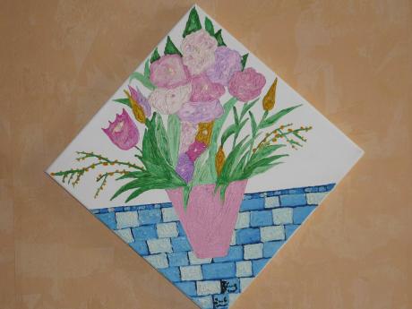 Großer bunter Blumenstrauß - Yvonne Schmied - Array auf Array - Array - Array